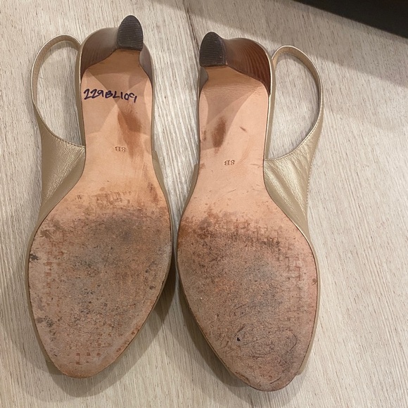 Cole Haan Slingback Heels Shoes 8 with box - Picture 4 of 6
